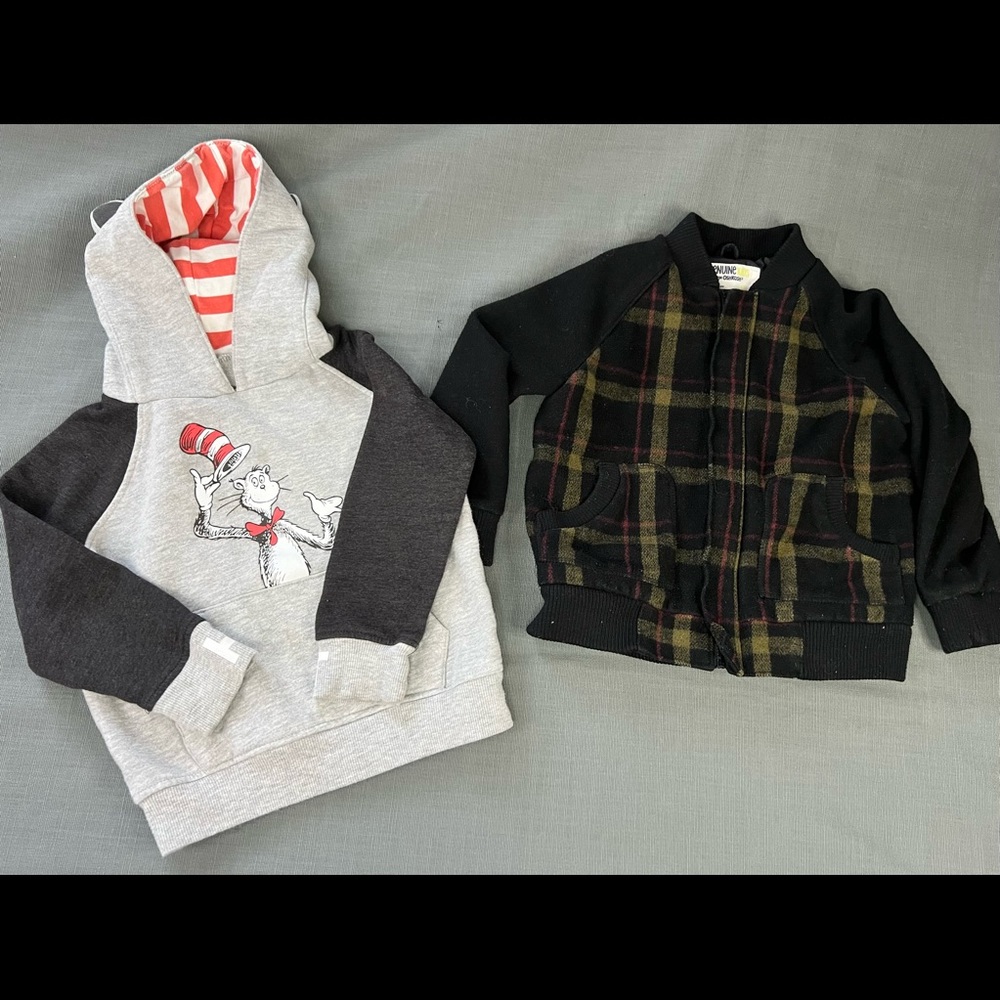 Lot 2pc sweater boys 4T